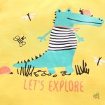 Tenue de nuit fille avec design dinosaure