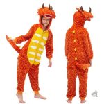 Combinaison doudou dinosaure pour enfants