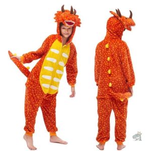 Combinaison doudou dinosaure pour enfants