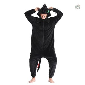 Costume de dinosaure pour adulte, look amusant et original