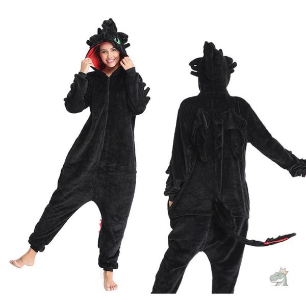 Pyjama avec motifs de dinosaures, idéal pour les fans