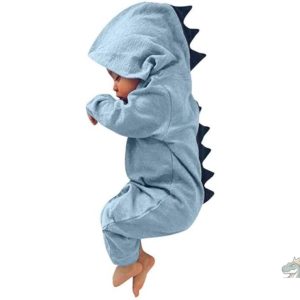 Pyjama Dinosaure pour bébé en coton doux