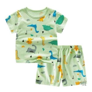 Pyjama Dinosaure pour Fille, design amusant et coloré