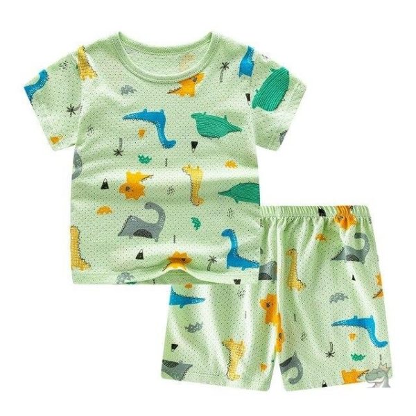 pyjama-dinosaure-fille-1 Pyjama Dinosaure pour Fille, design amusant et coloré