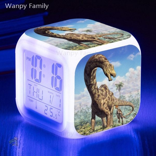 Cube original avec motif dinosaure