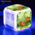 Réveil cube dinosaure au design original