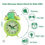 Réveil dinosaure amusant pour les petits