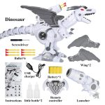 Détail du design du cyber dinosaure
