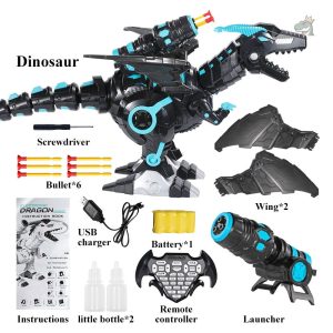 Dino télécommandé avec effets lumineux