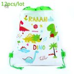 Sac à goûter dinosaure pour enfants en maternelle