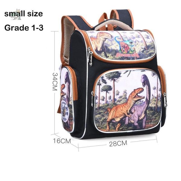 Cartable dinosaure avec design amusant pour la rentrée