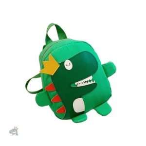 Sac en forme de dinosaure avec couronne