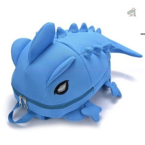 Sac dinosaure bleu pour enfants