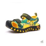 Sandales confortables avec motif dinosaure coloré