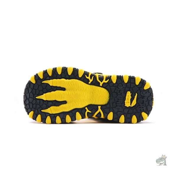 Chaussures antidérapantes avec thème dinosaure amusant
