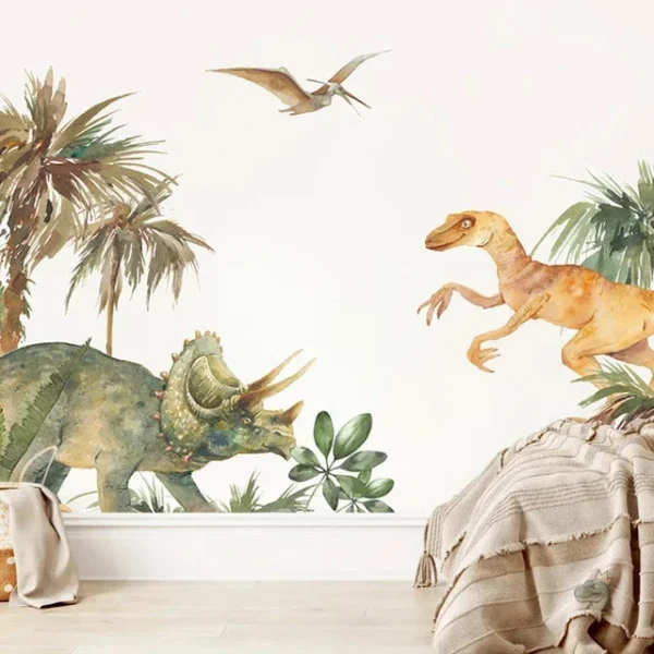 Sticker dinosaure pour éveiller l'imagination des enfants