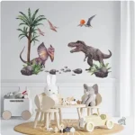 Sticker mural de dinosaure pour une touche d'aventure