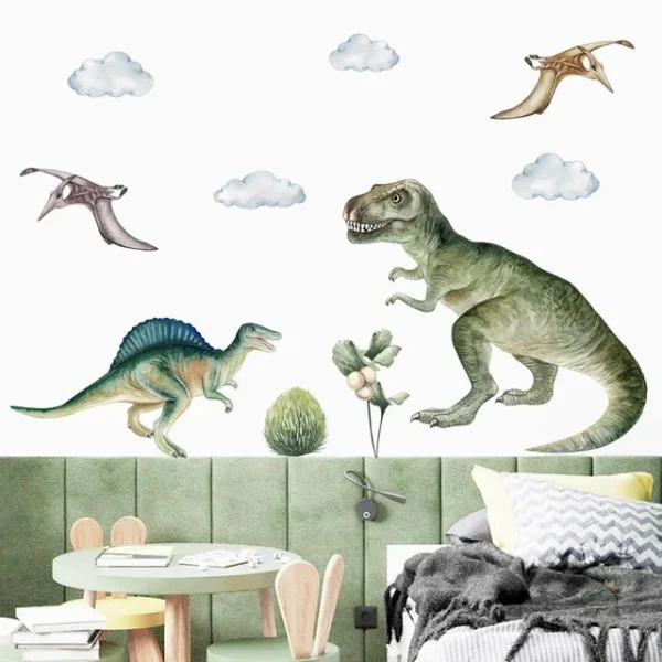 Sticker dinosaure pour une décoration thématique unique