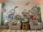 Dino sticker géant pour embellir les murs