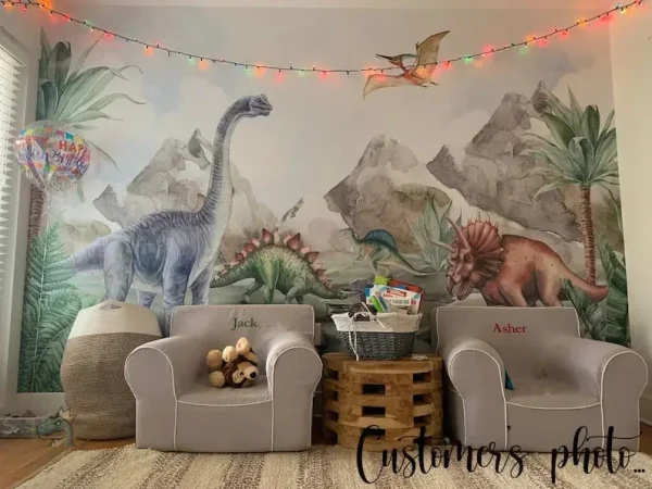 Dino sticker géant pour embellir les murs