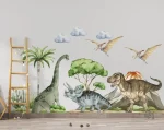 Autocollant mural dinosaure pour une ambiance fun