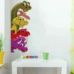 Stickers dinosaure amusants pour une ambiance ludique