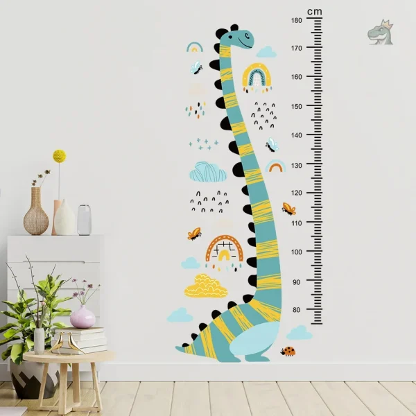 Sticker mural dinosaure pour chambre d'enfant