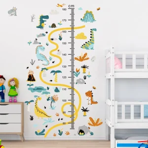 Détail d'un sticker dinosaure adapté aux enfants