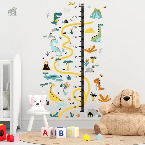 Sticker décoratif dinosaure pour personnaliser une chambre