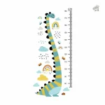 Sticker mural sur le thème des dinosaures pour enfants