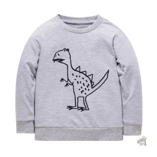sweat-2-ans-dinosaure-1 Sweat dinosaure pour enfants de 2 à 7 ans