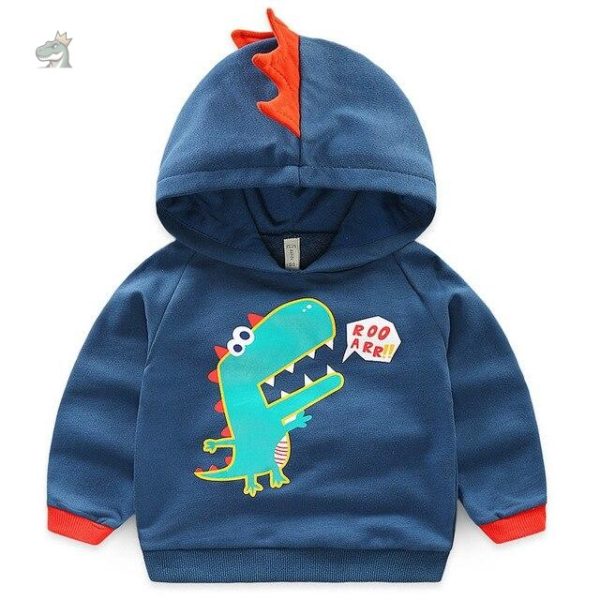 Pull avec crinière de dinosaure pour petits aventuriers