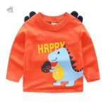 Sweat dinosaure pour fille, style ludique et coloré
