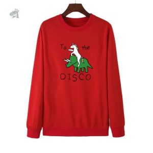 Sweat Dinosaures avec motif Licorne pour enfant