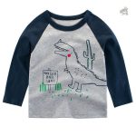 T-Shirt Dinosaure avec un design amusant pour enfants