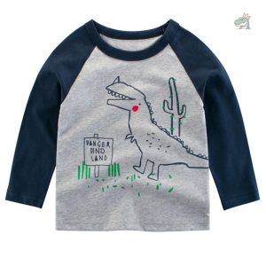 T-Shirt Dinosaure avec un design amusant pour enfants