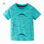 T-Shirt Dinosaure Bleu pour enfants