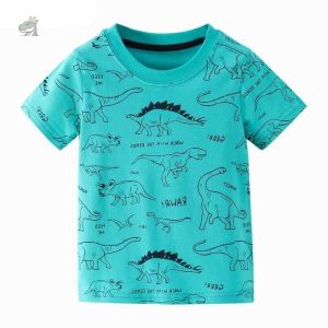 T-Shirt Dinosaure Bleu pour enfants