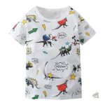 T-shirt dinosaure masqué pour enfants