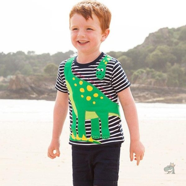 T-Shirt avec motif Diplodocus pour les amoureux des dinosaures