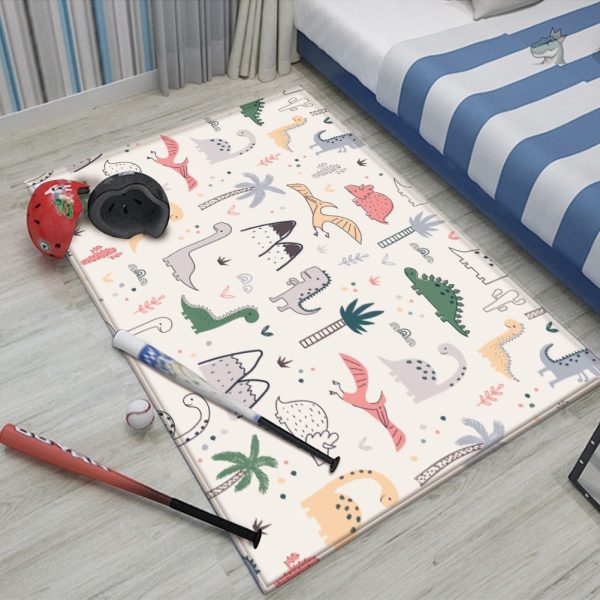 Tapis dinosaure pour chambre d'enfant