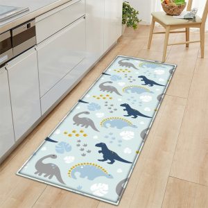 Tapis chambre enfant thème dinosaure
