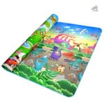 Tapis de jeu dinosaure coloré pour enfants
