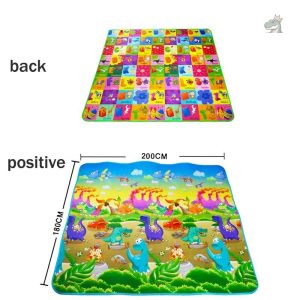 Tapis d'éveil dinosaure, espace de jeu amusant