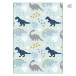 Tapis doux dinosaure pour les espaces d'enfants