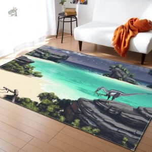 Tapis de jeu avec motifs de dinosaures, confort et amusement