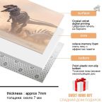 Tapis enfant dinosaure, parfait pour les moments de jeu et de découverte
