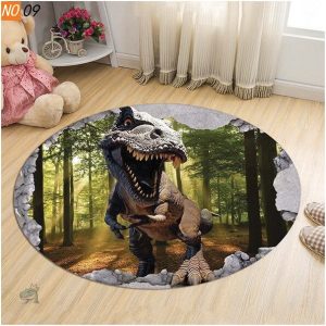 Tapis dinosaure Jurassic Park pour une décoration ludique