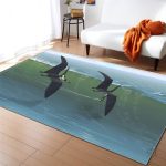 Tapis dodo dinosaure coloré