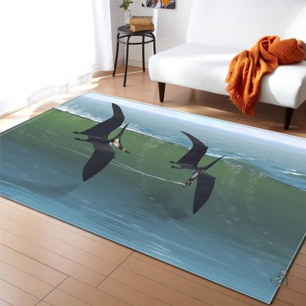 Tapis dodo dinosaure coloré